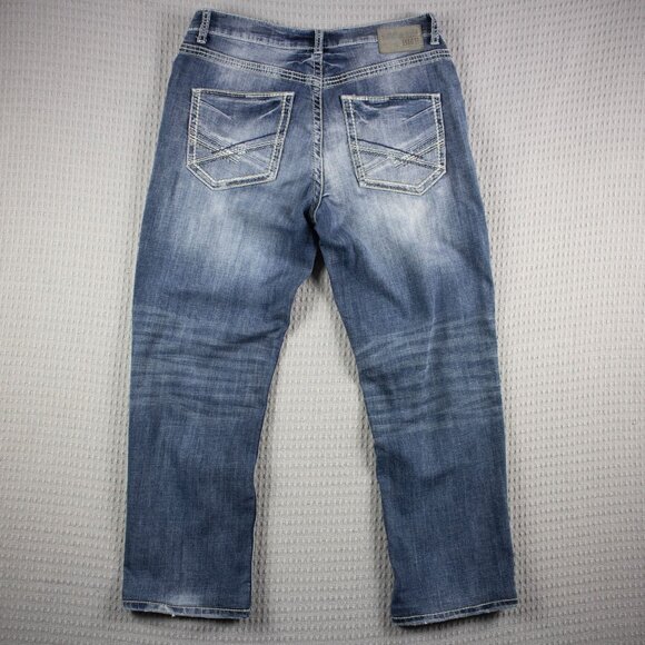 BKE Denim Tyler Bootcut Mens 33 Regular Jeans - Picture 2 of 8